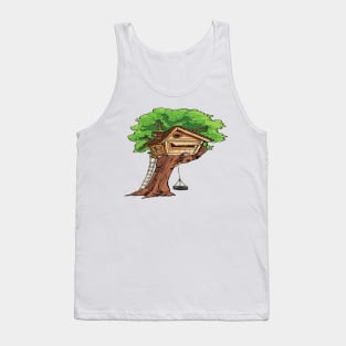 Hand tree house Tank Top